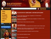 Tablet Screenshot of galatasarayankara.org